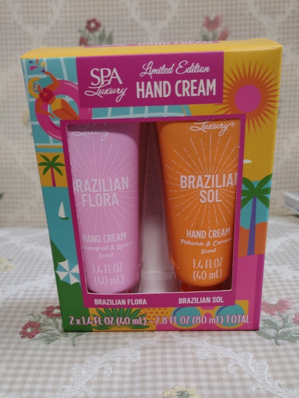 Brazilian Flora & Brazilian Sol Hand Cream Duo